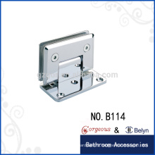 Brass Square Bevel 90 Degree Stop Hinges Bathroom Door Hinge